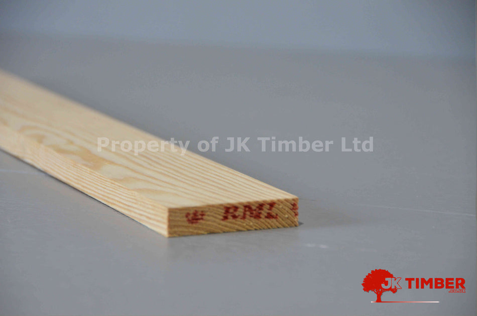 Planed Softwood Timber - 15mm x 70mm (3/4" x 3")
