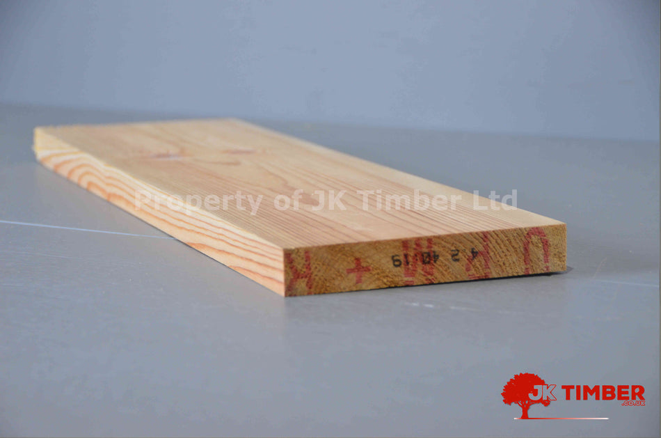 Planed Softwood Timber - 20mm x 145mm (1" x 6")