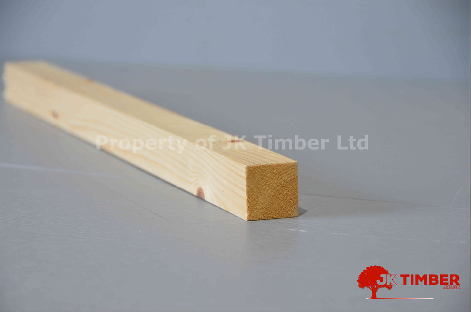 Planed Softwood Timber - 33mm x 33mm