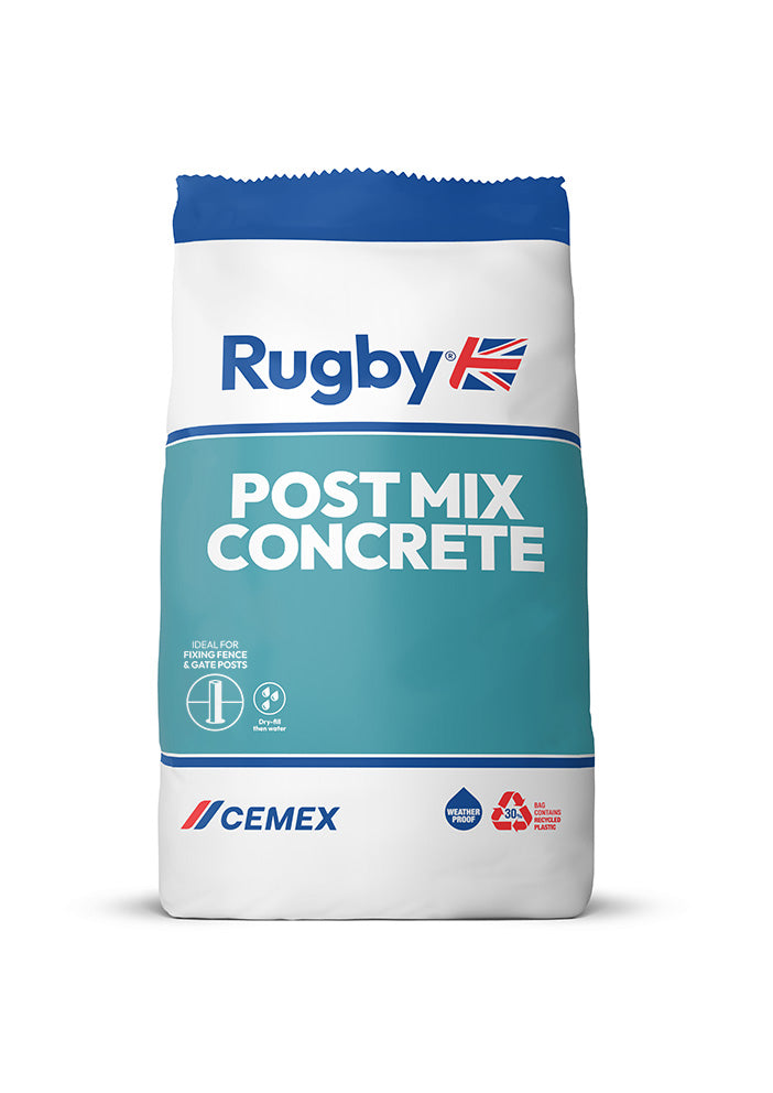 Rugby Cement Post Mix Concrete - 20kg Bag