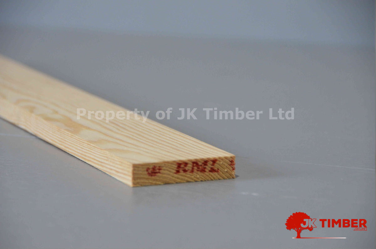 Planed Planed Softwood Timber - 15mm x 70mm (3/4