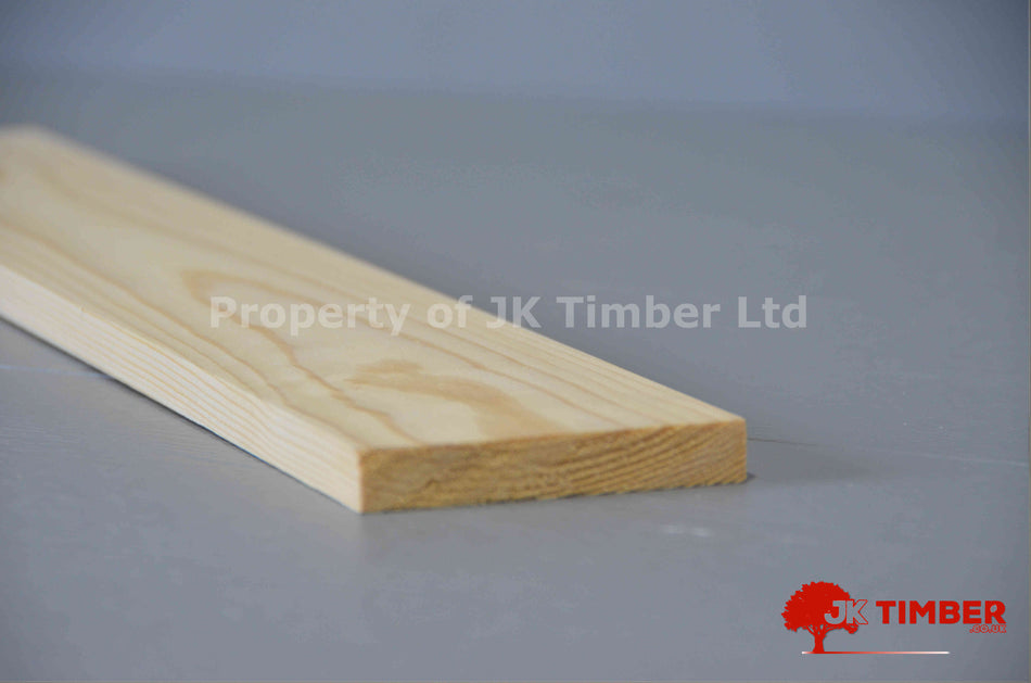 Planed Softwood Timber - 15mm x 94mm (0.6" x 3.75")