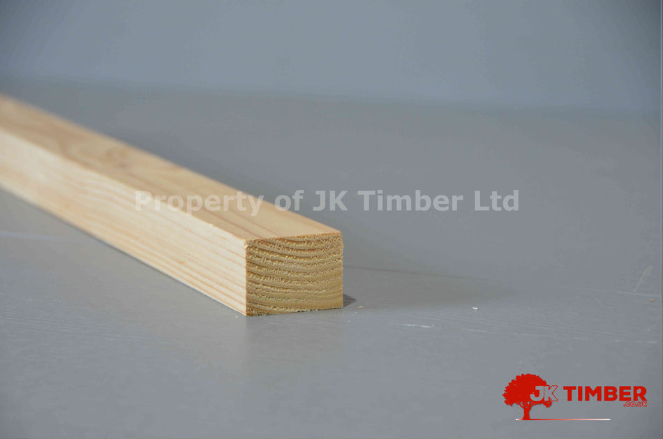 Planed Softwood Timber - 25mm x 33mm (Fire Stop)