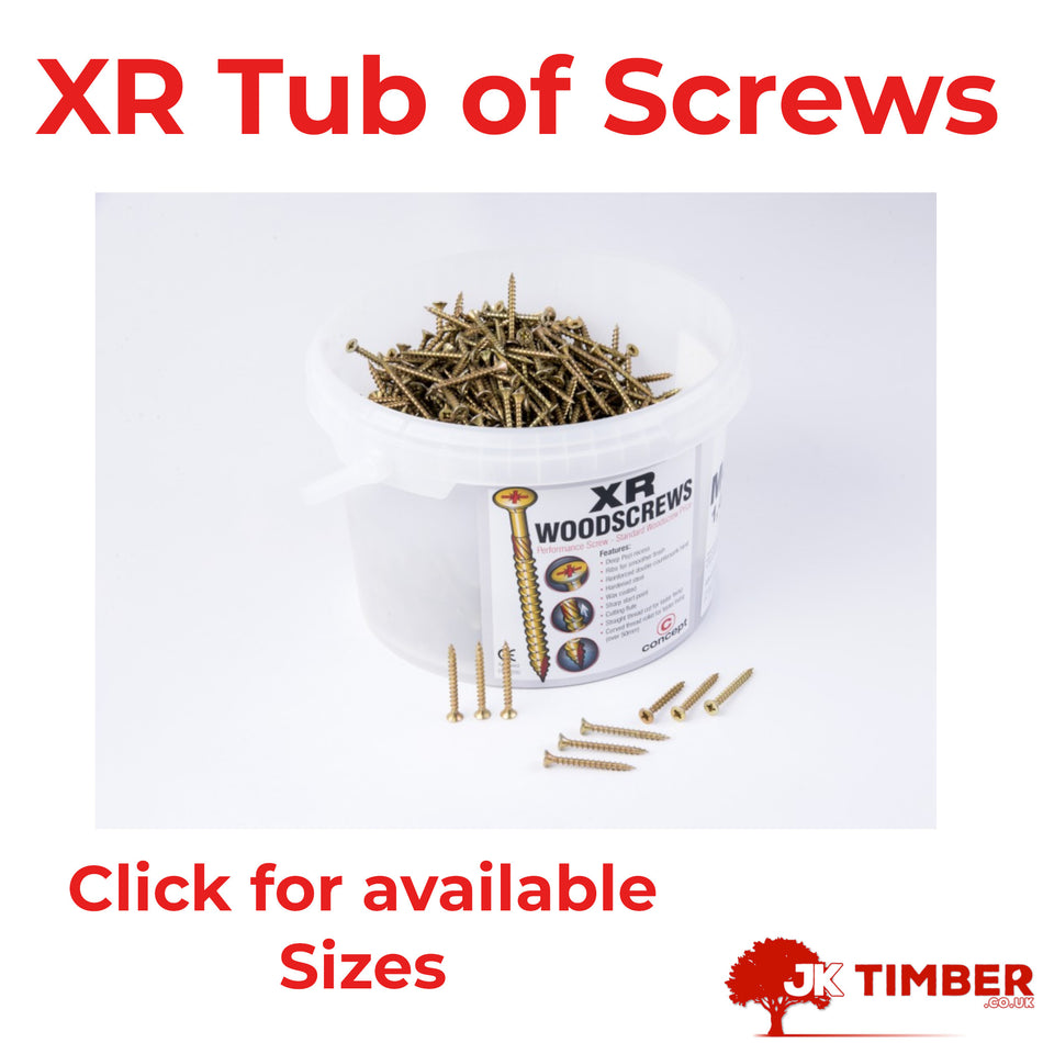 XR Gold Tub of Screws
