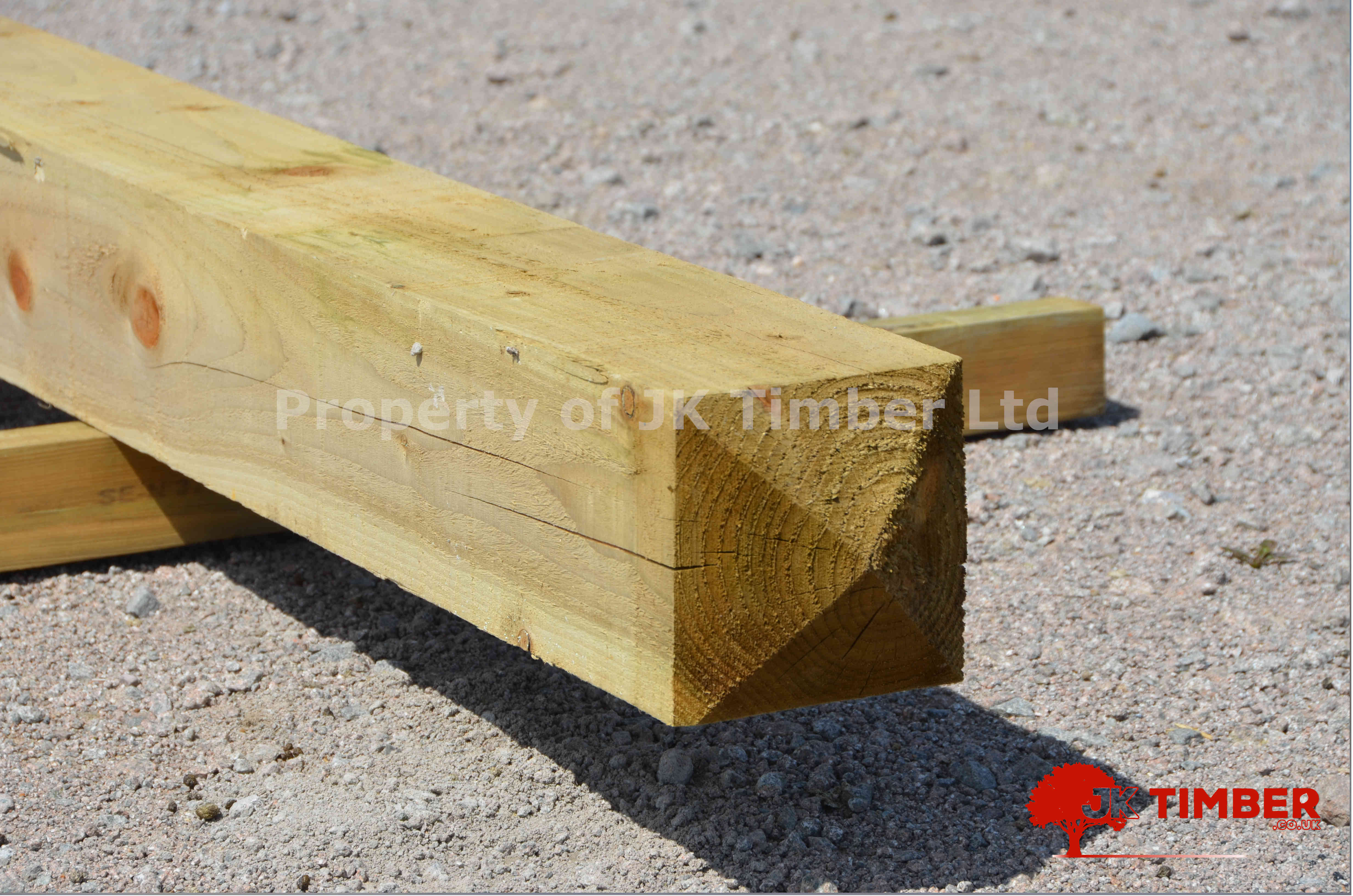 200mm x 200mm (8" x 8") Treated Gate Post – JK Timber